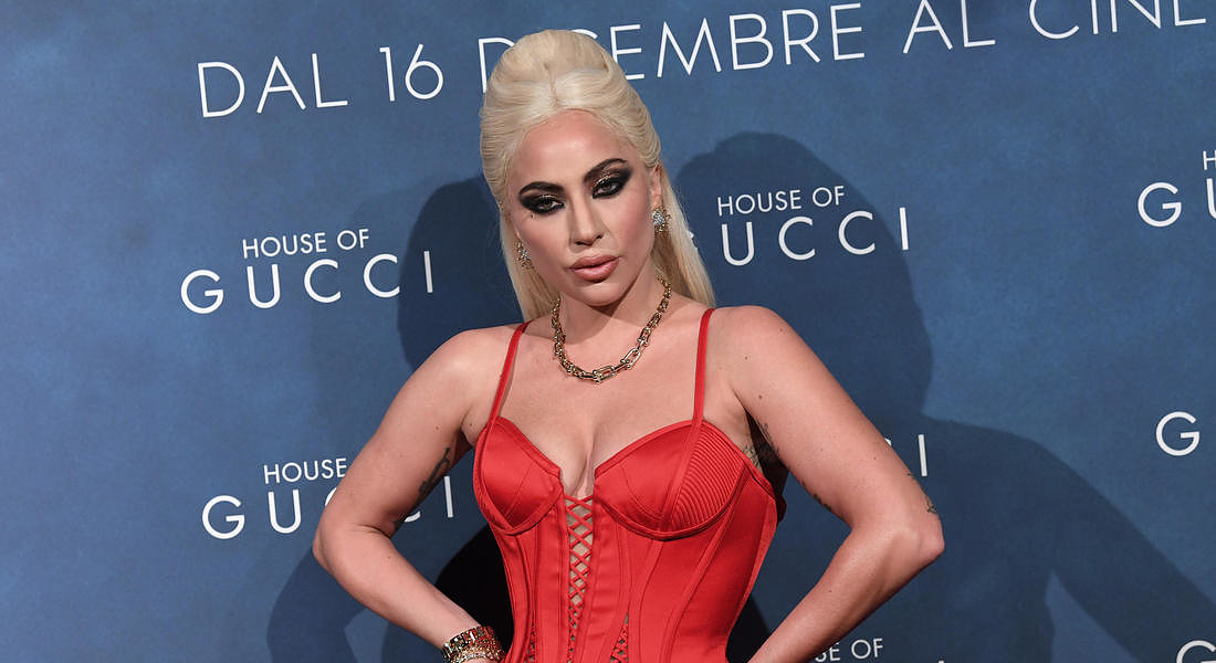 Lady Gaga at the premiere of 'House of Gucci' in Milan © ANSA