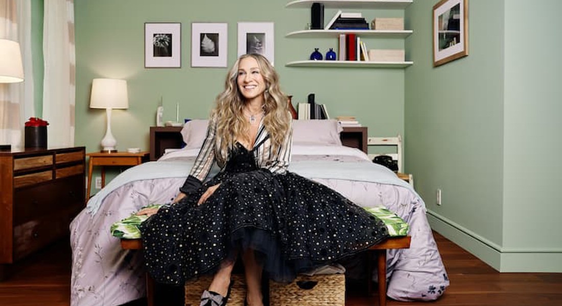 Una notte nell'appartamento di New York di Carrie Bradshaw Stanza privata in casa a schiera - Host: Sarah Jessica @ Airbnb © Ansa