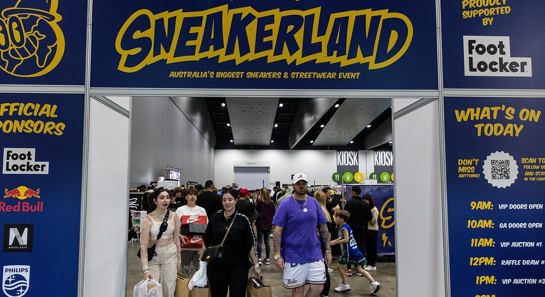 SNEAKERLAND sneaker, streetwear and lifestyle convention © EPA