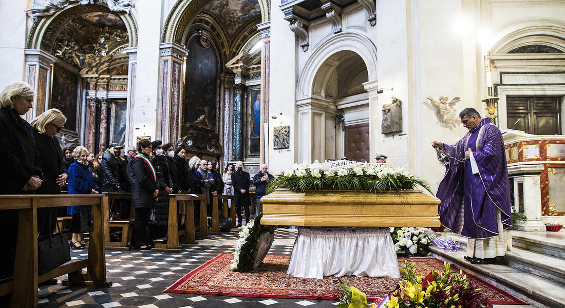 Funerali di Renato Balestra © ANSA