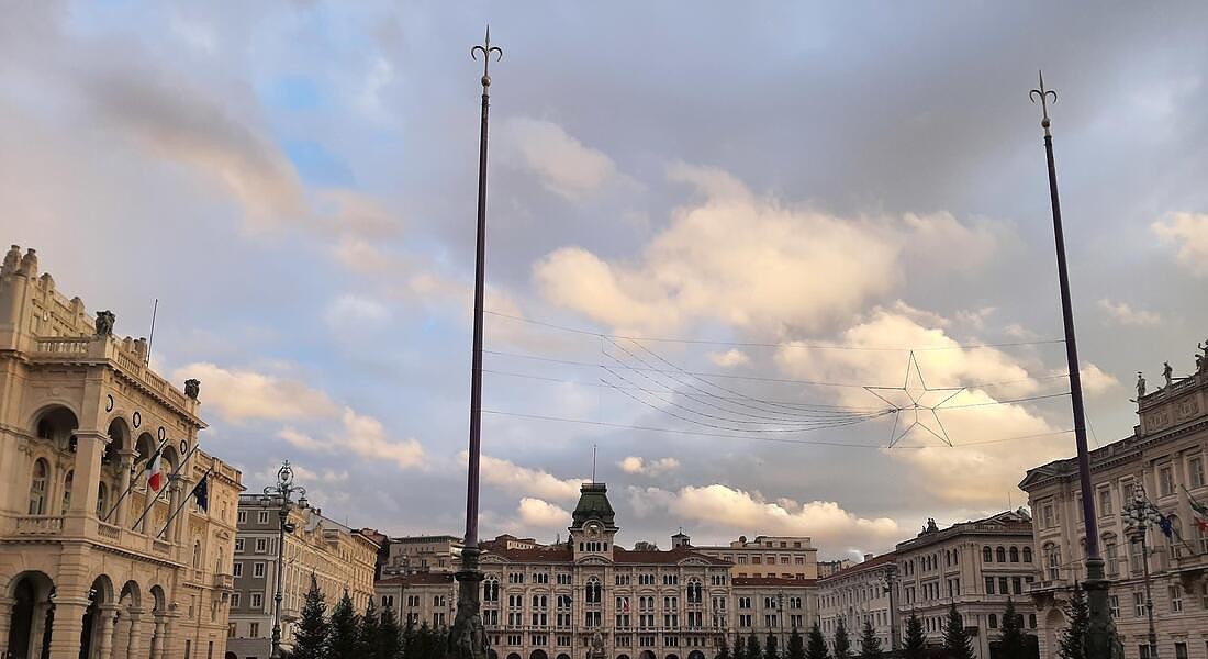 Trieste - Piazza dell'Unità d'Italia © ANSA