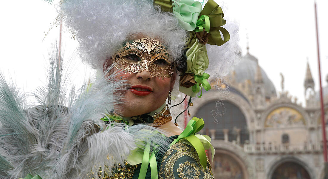 Maschere e costumi, ecco il carnevale di Venezia © ANSA