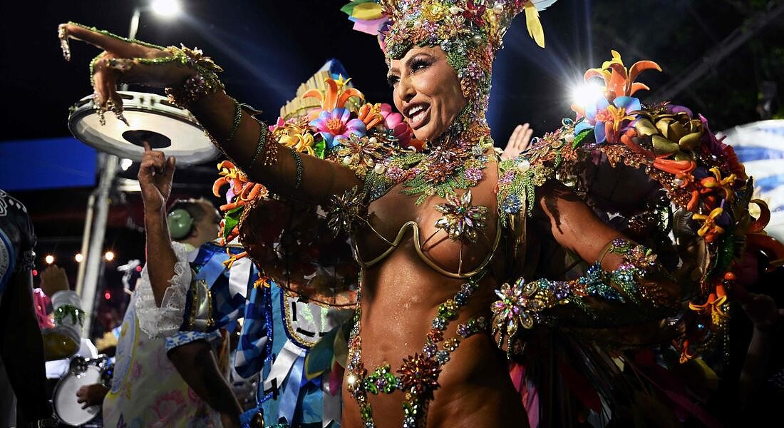 Carnevale di Rio, �lite delle scuole di samba chiudono sfilate © AFP