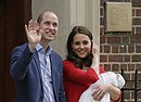 Ficco azzurro per Will&Kate, nato il terzo Royal Baby (ANSA)