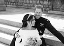Official royal wedding photograph of Duke and Duchess of Sussex (ANSA)