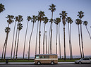 Van Life a Santa Barbara in California. foto iStock. (ANSA)