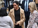 Britain's Meghan, Duchess of Sussex visits charity (ANSA)