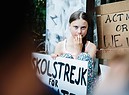 New York Climate Strike with Greta Thunberg (ANSA)