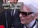 Addio al 'Kaiser' Karl Lagerfeld (ANSA)