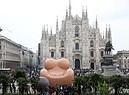 Design: in piazza Duomo 'spunta' poltrona di Pesce (ANSA)