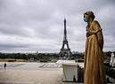 Daily life amid coronavirus COVID-19 pandemic in Paris (ANSA)
