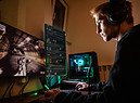 Un ragazzo fa gaming, uno dei principali obiettivi del cybercrime foto iStock. (ANSA)