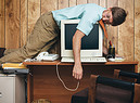 lavoratore stressato foto iStock. (ANSA)