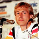 Euro 1996: capitan Klinsmann in conferenza stampa