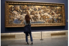 Pintura de Tintoretto en muestra
