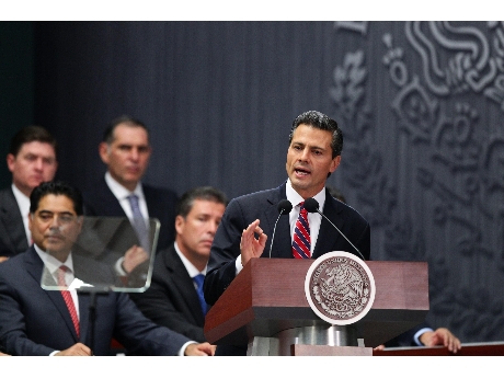 Presidente mexicano, Enrique Pe¿a Nieto (ANSA). 