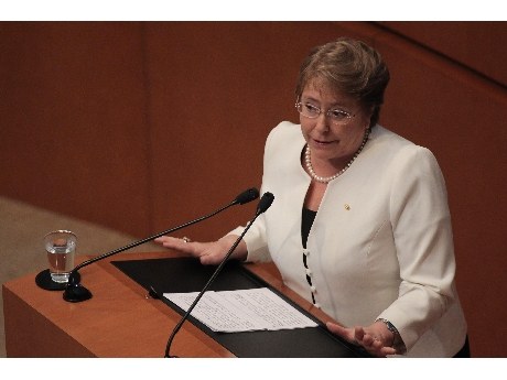 Presidenta chilena Michelle Bachelet  (ANSA)