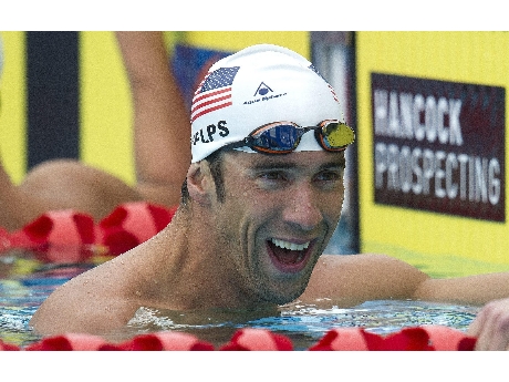 El nadador Michael Phelps  (ANSA)