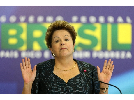 Dilma Rousseff, indignada (ANSA). 