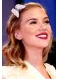 La bella Scarlett Johansson con una mariposa de diamantes (ANSA)