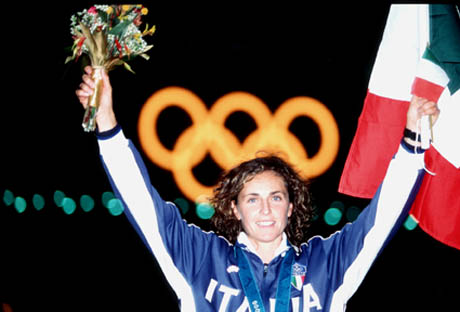 Alessandra Sensini, oro a Sydney e bronzo ad Atlanta e Atene nella vela