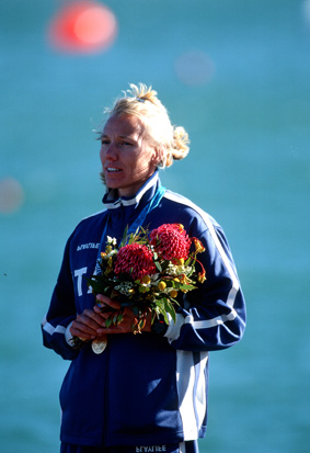 Josefa Idem, 4 medaglie in 4 olimpiadi: una da tedesca, tre da italiana