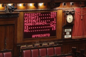 Italicum, Due voti di fiducia in Aula, LA DIRETTA FOTO