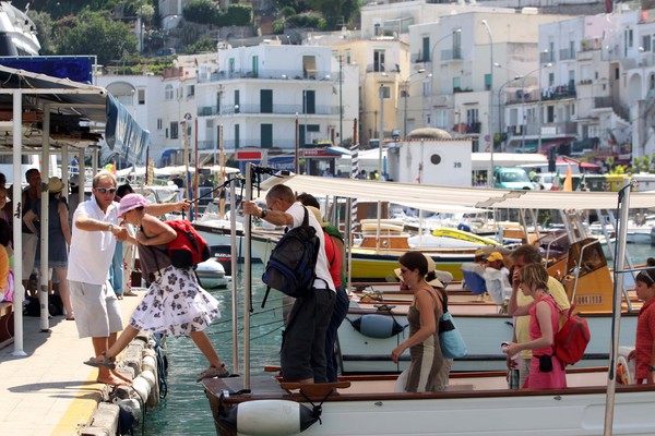 Turisti a Capri © ANSA