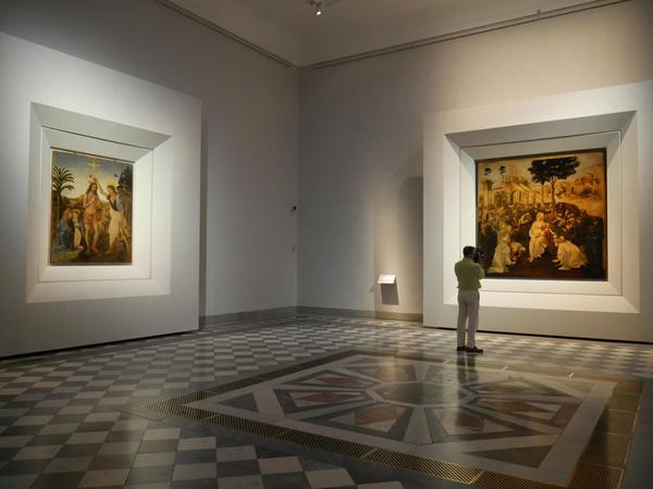 Nuova Sala Leonardo Uffizi © ANSA