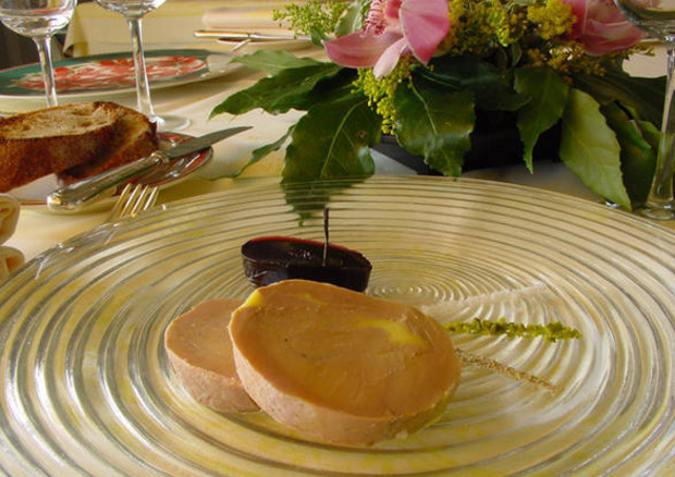 Pate de foie gras © Ansa