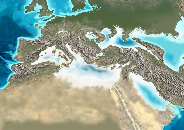 5 milioni di anni fa il mediterraneo era una valle arida (fonte: INGV) © Ansa