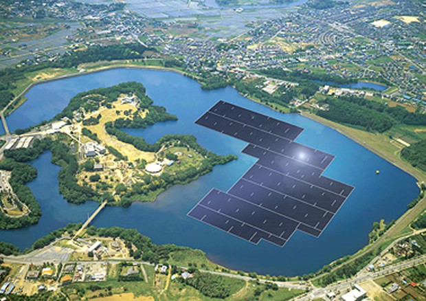KYOCERA Floating Solar Power Plant © ANSA