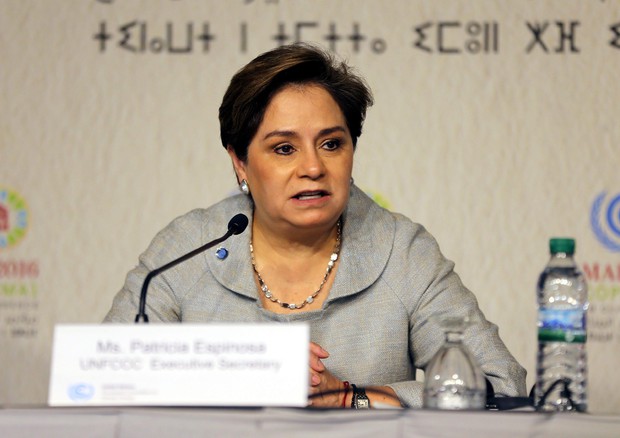 Patricia Espinosa, segretario esecutivo della Convenzione quadro delle Nazioni Unite sui cambiamenti climatici © ANSA