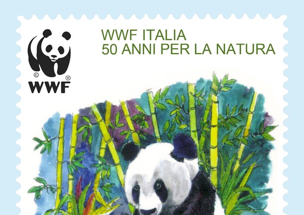 Ambiente: il WWF Italia ha 50 anni, lo ricorda un francobollo © ANSA