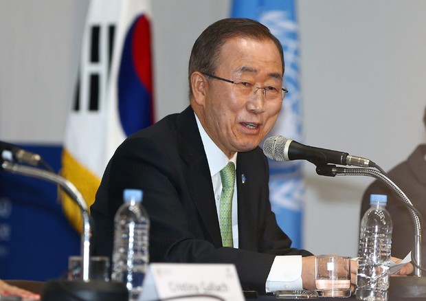 il segretario generale delle Nazioni Unite Ban Ki-moon © EPA