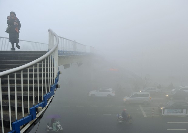 Cina: inquinamento alle stelle © AP