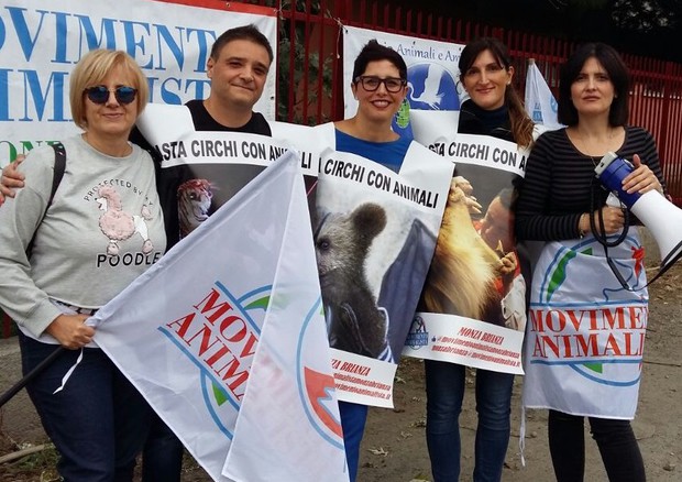 Movimento Animalista convince famiglie a disertare circo a Monza © Ansa
