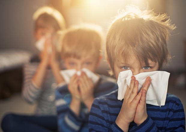 Naso d'autunno nei bambini, raffreddore o allergia © Ansa