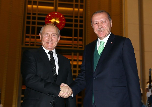 Vladimir Putin e Recep Tayyp Erdogan © EPA