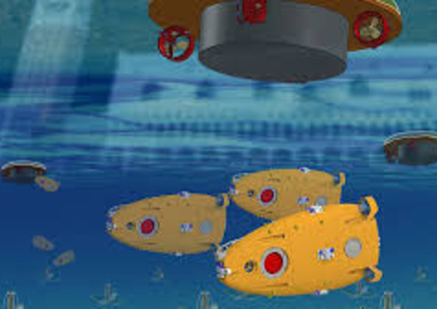 I pesci robot del progetto EU-FET subCULTron.  fonte subCULTron © Ansa