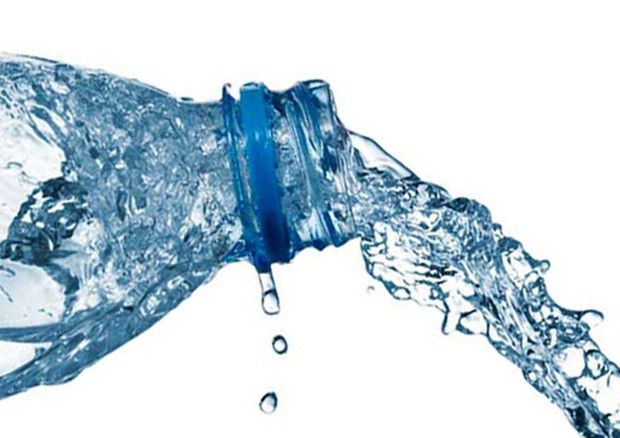 Una bottiglia di acqua minerale © ANSA