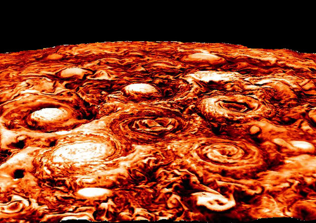 Risultati immagini per JUNO Jovian tempests