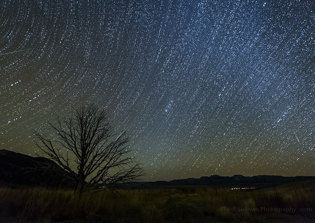 La pioggia delle stelle cadenti di autunno, le Orionidi, visibili tra il 18 e il 23 ottobre. (fonte: Jeff Sullivan, flickr) © Ansa