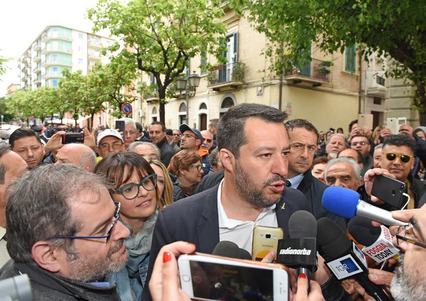 Matteo Salvini a Foggia © ANSA