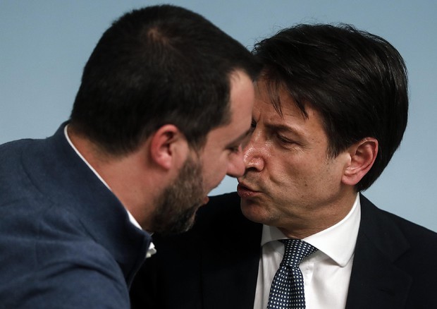 Salvini e Conte © ANSA