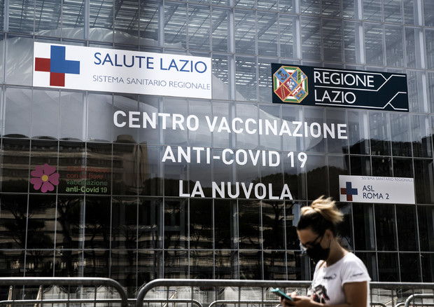 Il centro vaccinale La Nuvola a Roma Eur © ANSA