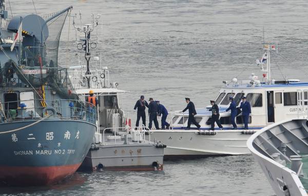 Salpa flotta Giappone, Sea Schepherd chiede protezione balene