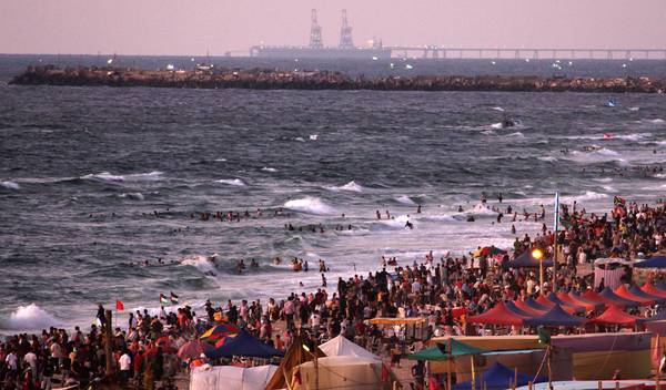 La spiaggia di Gaza