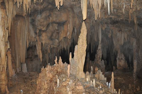 Le stalagmiti della grotta di Yok Balum, nel Belize (fonte: Douglas Kennett, Penn State)