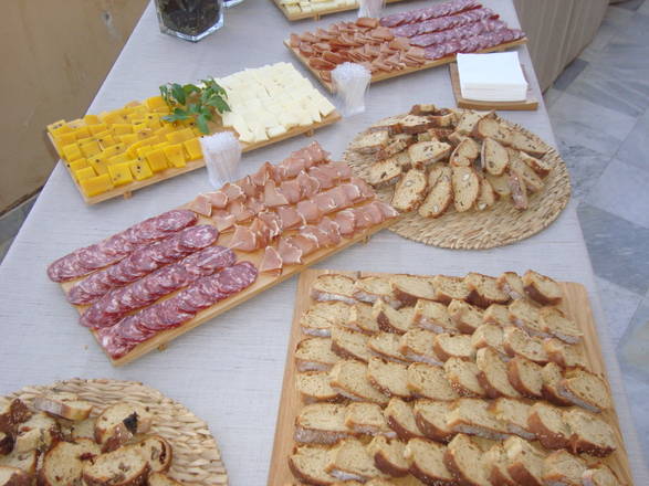 I prodotti tipici in degustazione del Circuito di Bacco (Foto: Roberto Ginex)